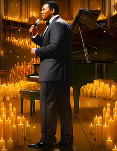 Poster: The Music of Luther Vandross, Sheffield Cathedral, Nov 5