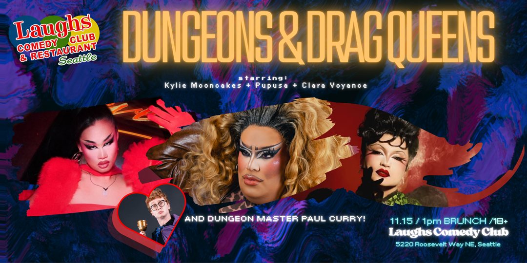 Poster: Dungeons and Drag Queens Brunch Show