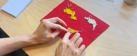 Poster: NORTHERN PATTERNS: LEARN TRADITIONAL ARCTIC BEADING DETAILS, Scandinavia House, Nov 3