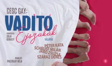Plakát: Vadító éjszakák, Belvárosi Színház, okt. 30.