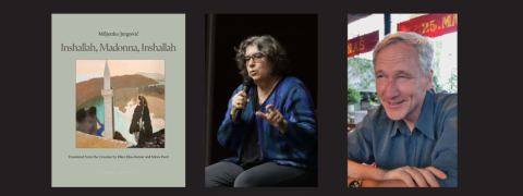 Poster: Transnational Series: Ellen Elias-Bursać with Jim Hicks, Brookline Booksmith, Nov 6