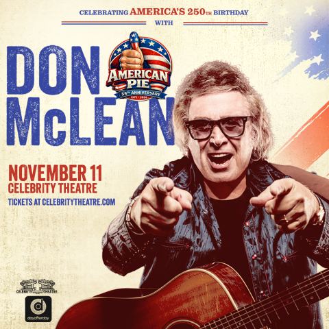Poster: Don McLean, Celebrity Theatre, Nov 11