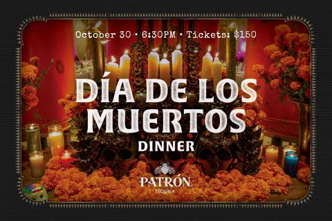 Poster: Día De Los Muertos Dinner at Hotel Emma, Hotel Emma, Oct 30