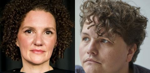 Affiche : poeticafe: sandrine verstraete en maarten van der graaff, Passa Porta, 9 nov.