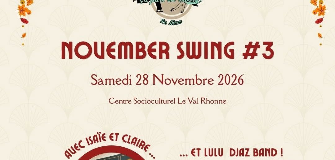 Affiche : November Swing 2026