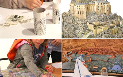 Affiche : Vacances de la Toussaint 2026 - ateliers en famille, Musée des Plans-Reliefs, 28 oct.
