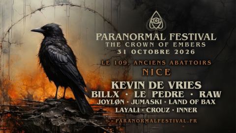 Poster: Paranormal Festival : Acte VI - The Crown of Embers, Le 109 – Pôle de cultures contemporaines, Oct 31
