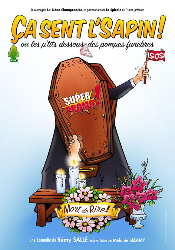 Affiche : Ca sent l’sapin !
