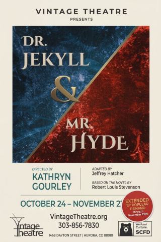 Poster: Dr. Jekyll & Mr. Hyde, Vintage Theatre, Oct 24