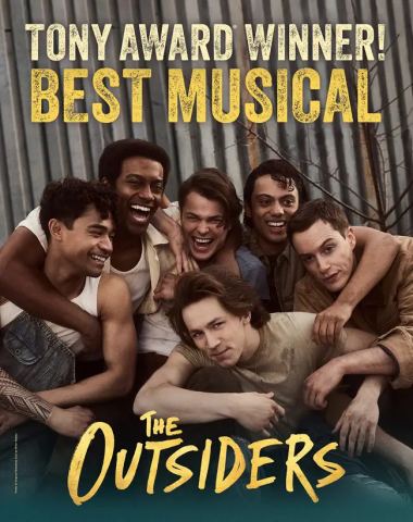 Poster: The Outsiders, San Diego Civic Theatre, Nov 3