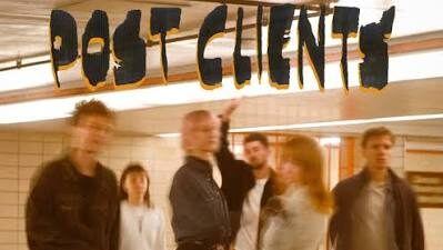 Plakat: Post Clients, Badehaus, 16. Nov.