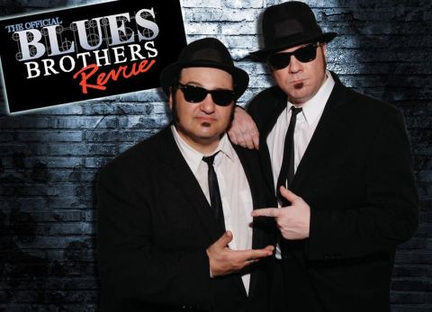 Affiche : The official blues brothers revue, THÉÂTRE FÉMINA, 14 nov.