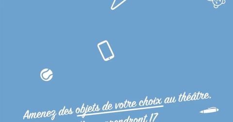 Poster: Le Vide-Greniers : Vos objets improvisent, Le Polyèdre, Nov 6