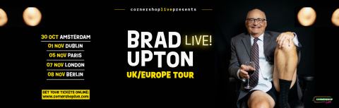 Poster: Brad Upton Live, Southend Comedy Club, Oct 30