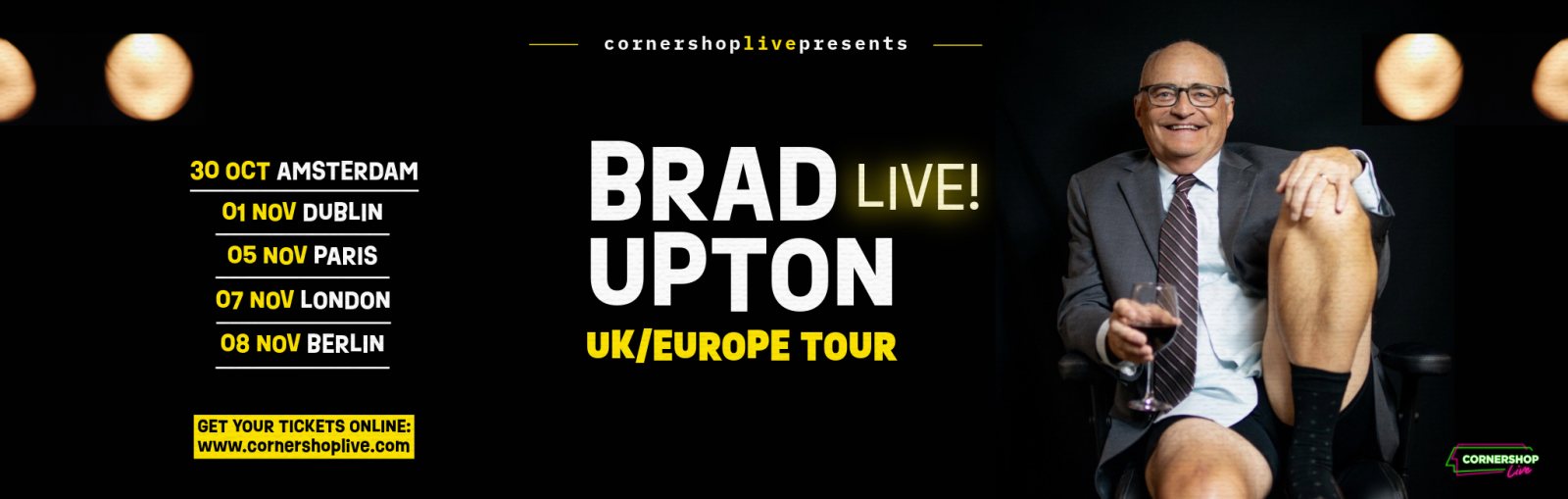 Affiche: Brad Upton Live