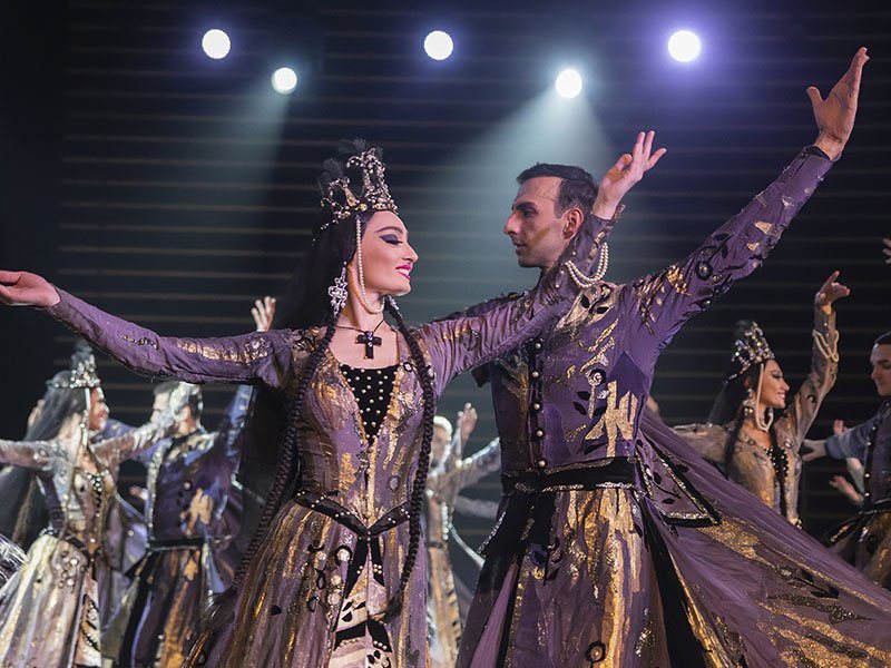 Poster: Georgian National Ballet – Sukhishvili