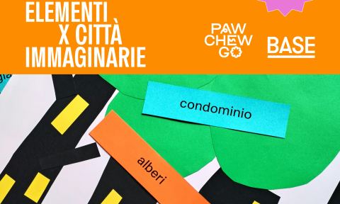 Locandina: ELEMENTI PER CITTÀ IMMAGINARIE / con M. Signorelli, BASE Milano, 15 nov