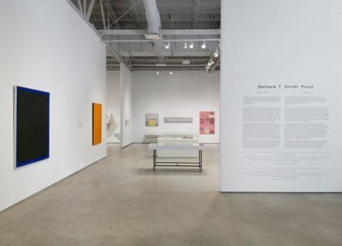 Poster: Barbara T. Smith: Proof, Institute of Contemporary Art, Los Angeles, Oct 7