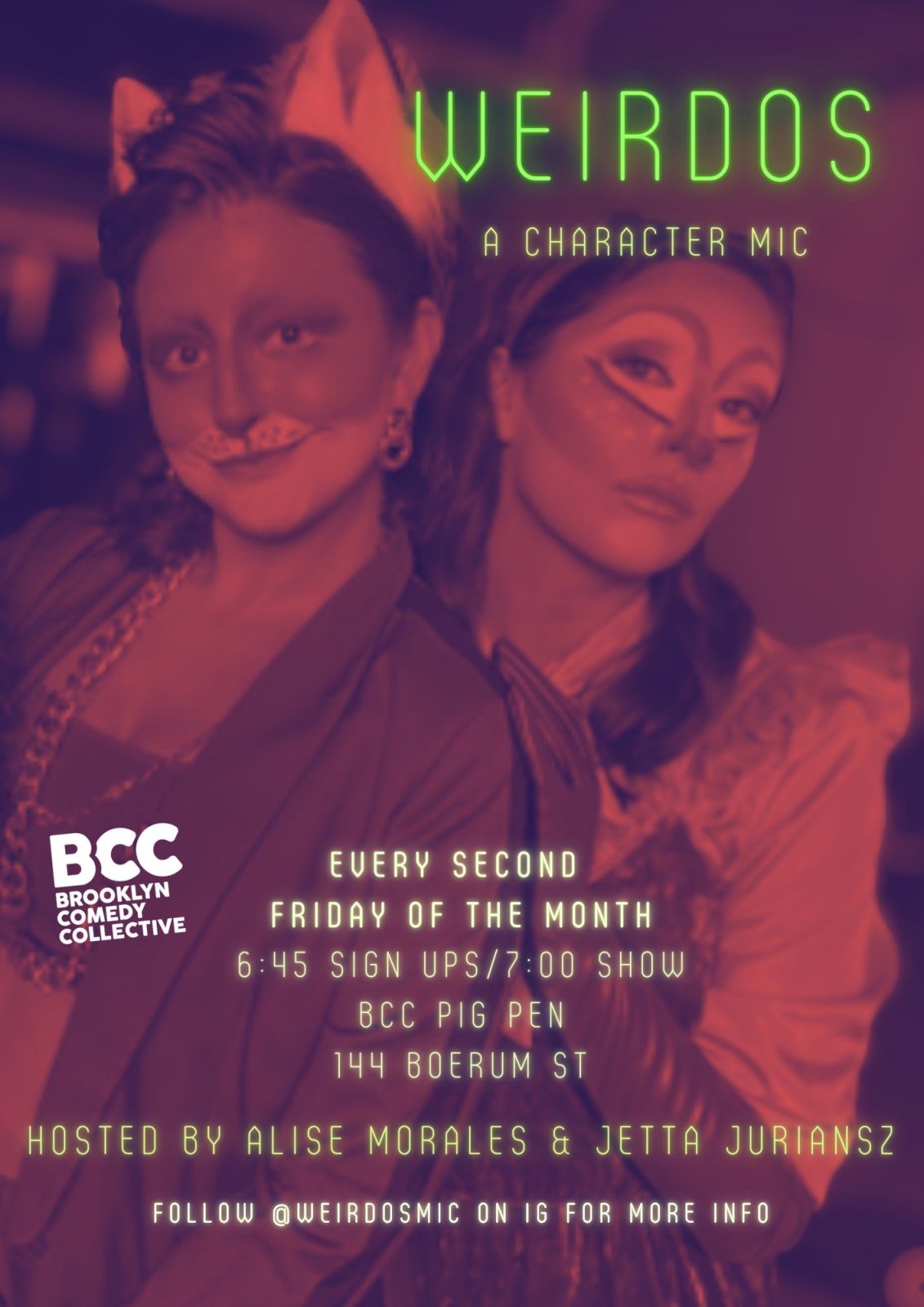 Poster: Weirdos: A Character Mic