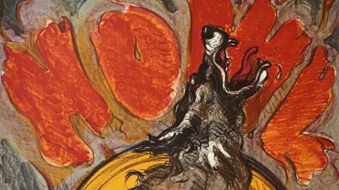 Poster: Luis Jiménez: The Mythic Southwest, Christian Petersen Art Museum, Aug 25