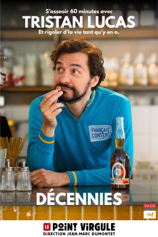 Affiche : TRISTAN LUCAS, Le Point Virgule, 11 nov.