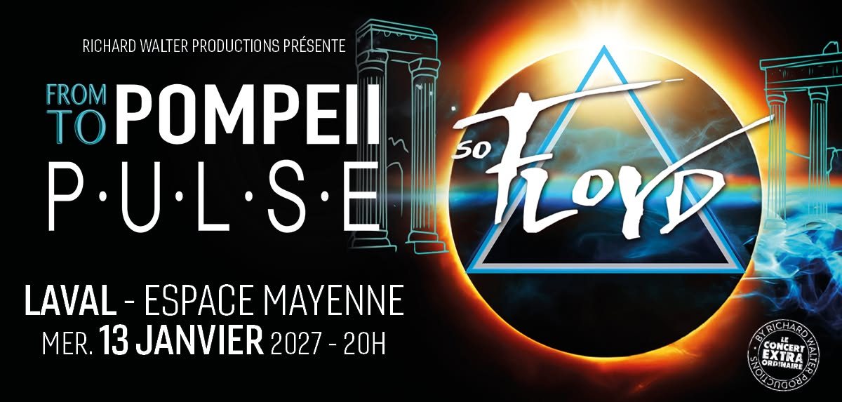 Affiche : So Floyd • Espace Mayenne • Laval