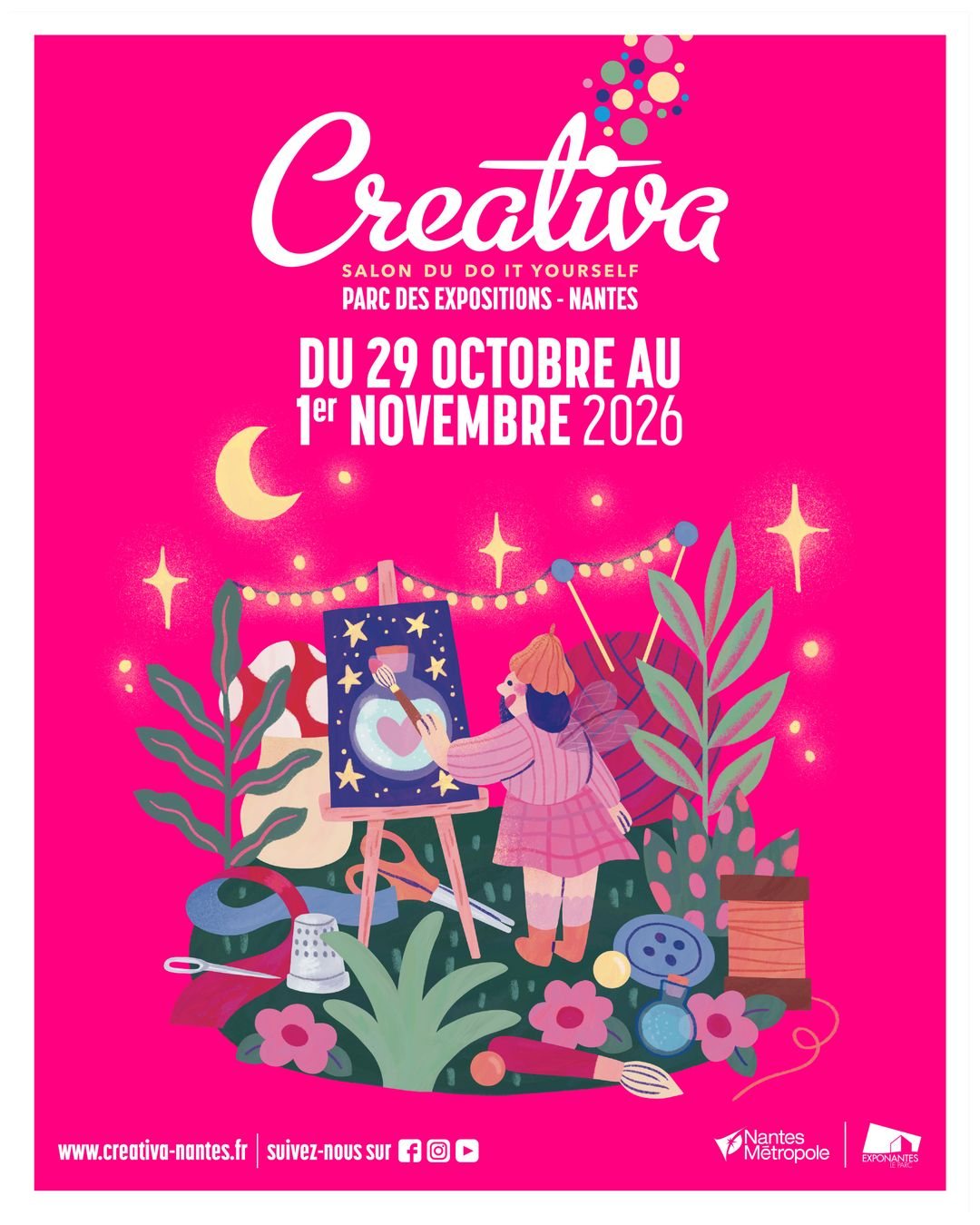 Affiche : Salon Creativa 2026