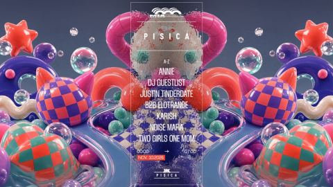 Affiche : PISICA : NOISE MAFIA, DJ GUESTLIST, TWO GIRLS ONE MOM & MORE, Mia Mao Club, 10 nov.