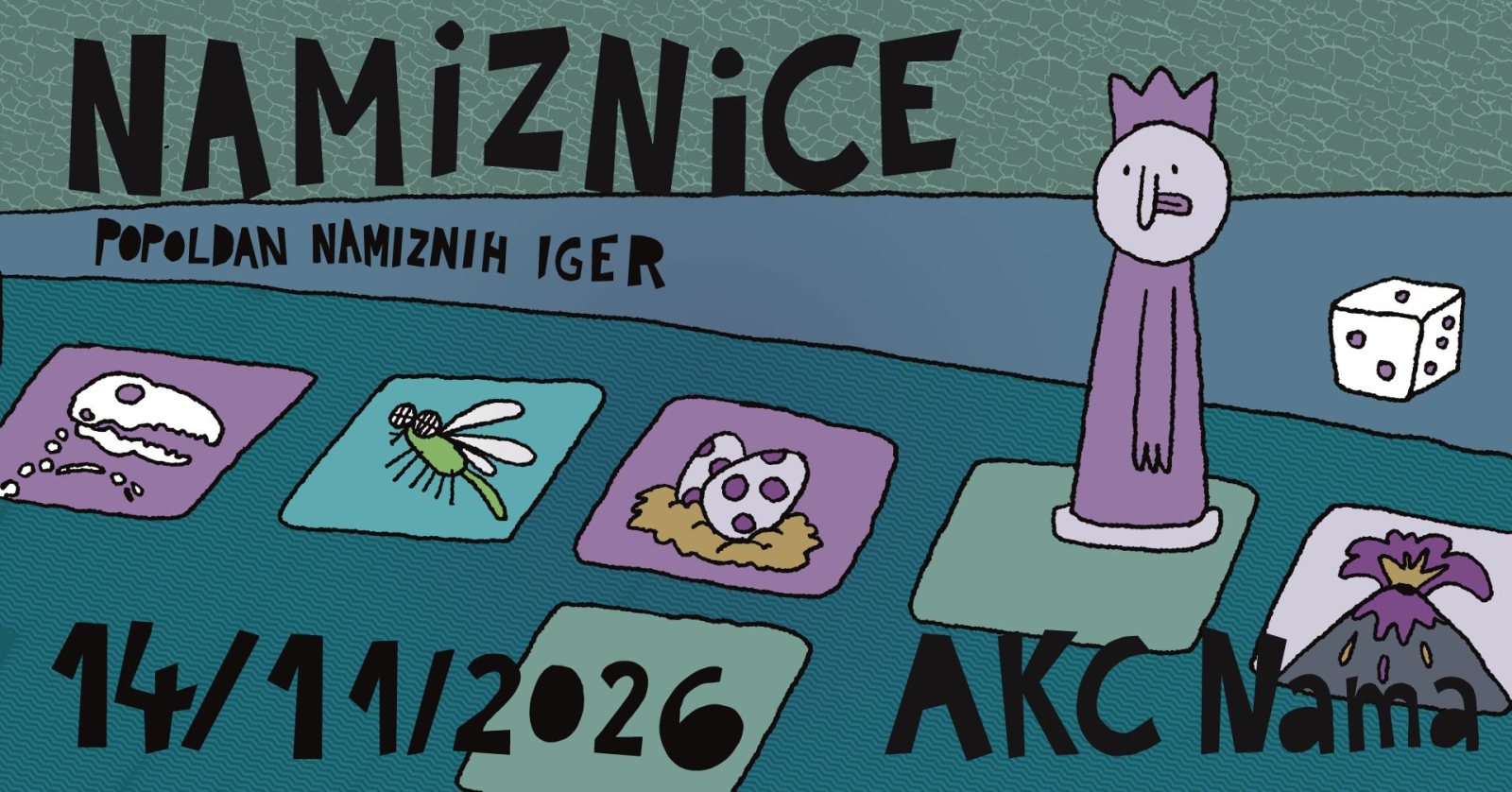 Plakat: Namiznice