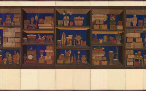 Affiche : Le savoir en trompe-l’œil. Corée, 18e-20e siècle, Musée Guimet, 16 sept.