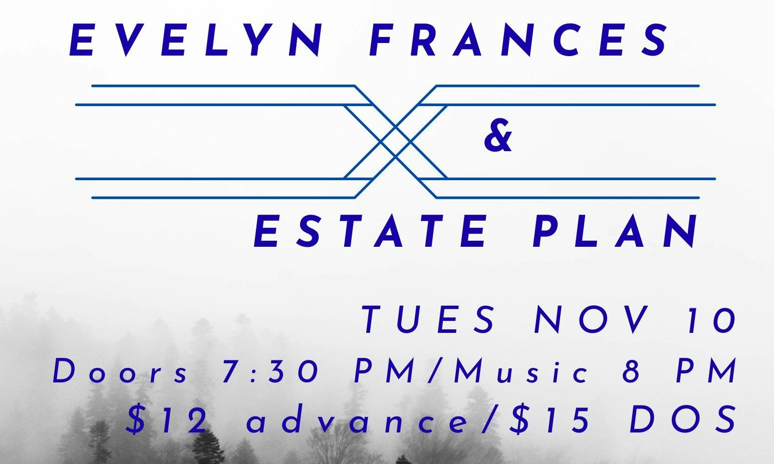 Poster: Tiny Vipers, Evelyn Frances, Estate Plan