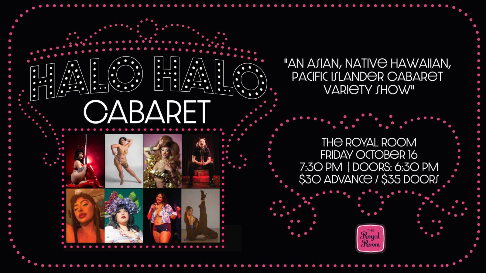 Poster: Halo-Halo Cabaret