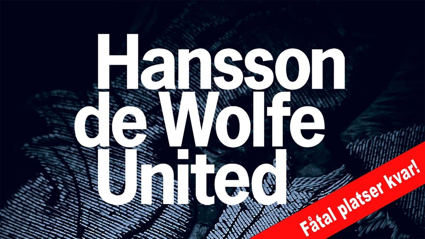 Affisch: Hansson de Wolfe United
