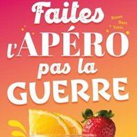 Affiche : Faites l’apéro pas la guerre, Le Complexe du Rire, 4 nov.