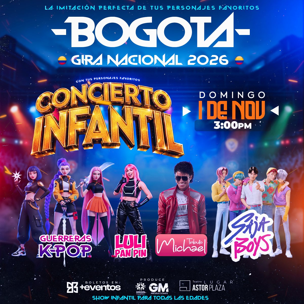 Cartel: Concierto infantil