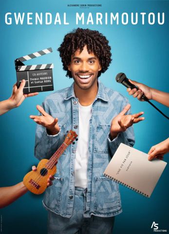 Affiche : Gwendal Marimoutou – Une vie par jour, La Compagnie du Café-Théâtre, 10 nov.