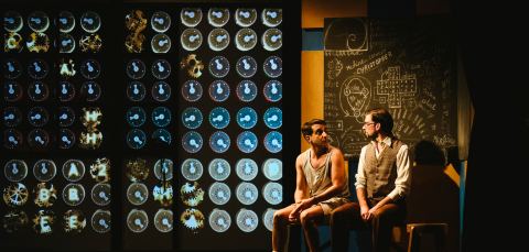 Affiche : La Machine de Turing, Théâtre Comédie Odéon, 23 oct.