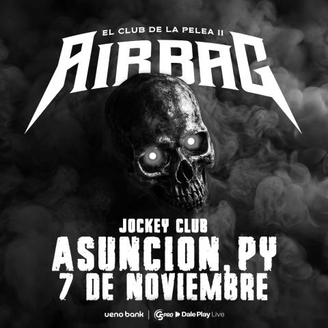 Poster: Airbag – El club de la pelea II, Jockey Club del Paraguay, Nov 7