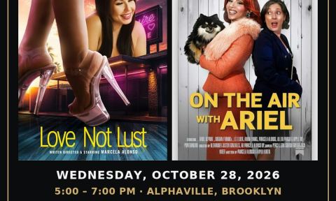 Poster: Marcela & Tatiana: An Evening of Short Films, Alphaville, Oct 28