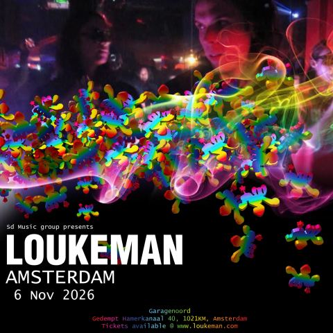 Affiche: Loukeman, Garage Noord, 6 nov