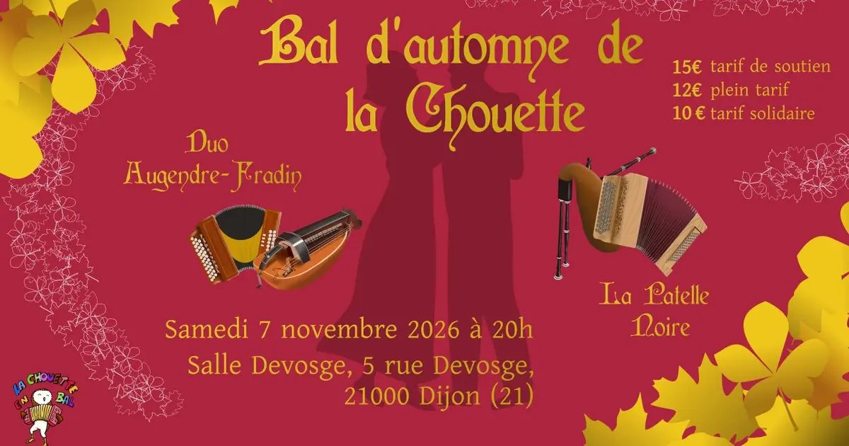 Poster: Bal folk d'Automne