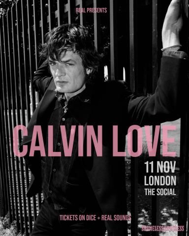 Poster: Calvin Love, The Social, Nov 11