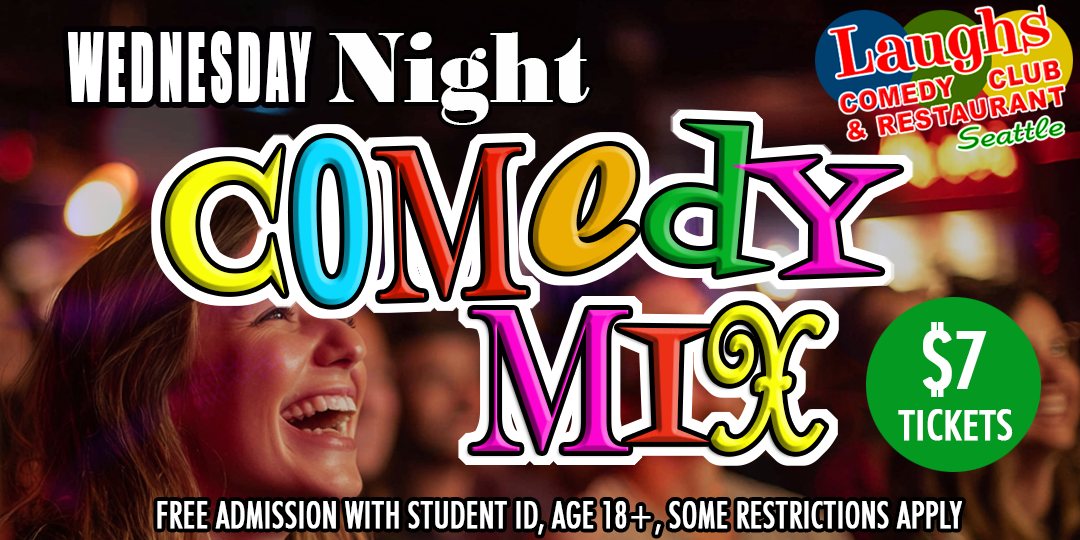 Poster: Wednesday Night Comedy Mix