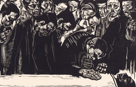 Poster: Exhibition Tour: The Age of Anxiety, Arkansas Museum of Fine Arts, Oct 31