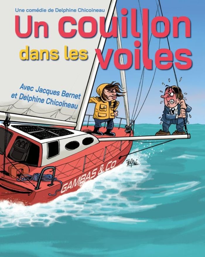 Affiche : Un couillon dans les voiles