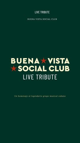 Affiche : Buena Vista Social Club · Live Tribute, Le Son de la Terre, 6 nov.