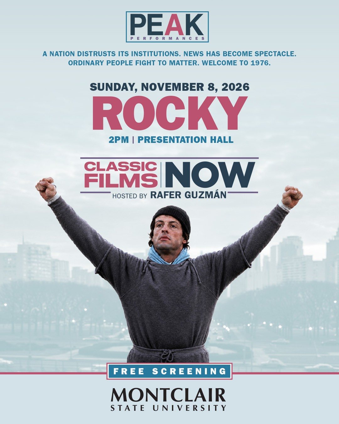 Poster: Classic Films Now: Rocky