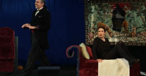 Affiche : Spectacle - Les règles du savoir- vivre dans la société moderne, Centre socio culturel Jean Paul Coste, 7 nov.