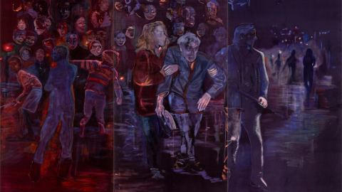 Poster: Jill Mulleady: The Passenger, Art Institute of Chicago, Sep 19