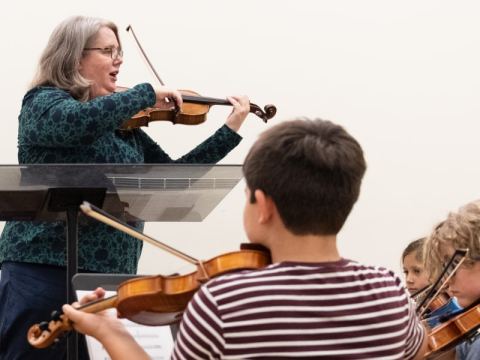 Poster: Presto Concert, Vermont Youth Orchestra Association, Nov 1